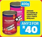 PILCHARDS IN TOMATO SAUCE