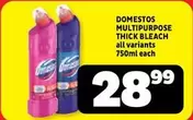 Domestos - MULTIPURPOSE THICK BLEACH