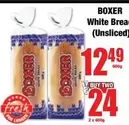 Boxer - White Bread (Unsliced)
