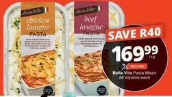 Bella Vita - Pasta Meals
