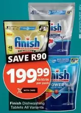 Finish - Dishwashing Tablets All Variants