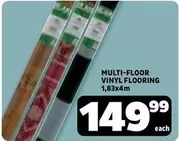 MULTI-FLOOR VINYL FLOORING
