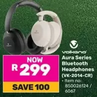Volkano - Aura Series Bluetooth Headphones (VK-2014-CR)