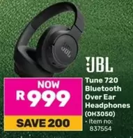 jbl - Tune 720 Bluetooth Over Ear Headphones (OH3050)