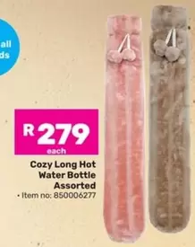 Cozy Long Hot Water Bottle