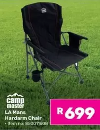 Camp Master - LA Mans Hardarm Chair