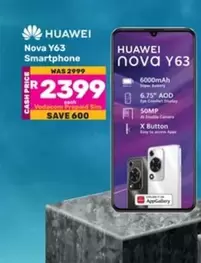 Huawei - Nova Y63 Smartphone
