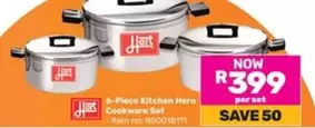 Hero - 6-Piece Kitchen Cookware Set