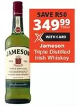 Jameson - Triple Distilled Irish Whiskey
