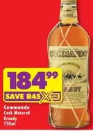 Cask Matured Brandy 750ml