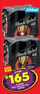 Carling - Black Label Beer Cans