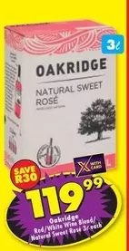 Natural Sweet Rosé