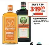 Jagermeister - Jägermeister Original/Orange Liqueur