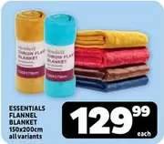 Essentials - FLANNEL BLANKET