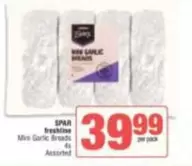 Spar - Mini Garlic Breads