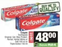 Colgate - Triple Action Toothpaste