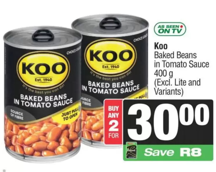 KOO - Baked Beans in Tomato Sauce