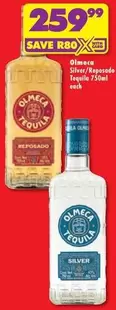Olmeca - Silver/Reposedo Tequila 750ml