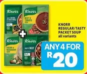 Knorr - REGULAR/TASTY PACKET SOUP