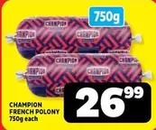 champion - FRENCH POLONY