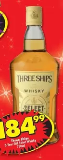 Three Ships - Whisky Select 3-Year-Old