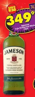 Jameson - Triple Distilled Irish Whiskey