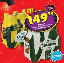 Savanna - Premium Dry/Angry Lemon Cider