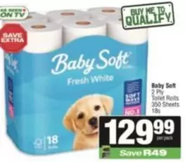 Baby Soft - Toilet Rolls
