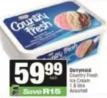 Dairymaid - Country Fresh Ice Cream