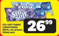 Sta-Soft - FABRIC CONDITIONER REFILL