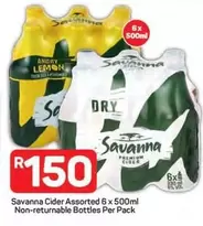 Savanna - Cider Assorted