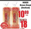 Boxer - Brown Bread (Unsliced)