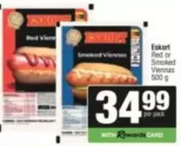 Eskort - Red or Smoked Viennas