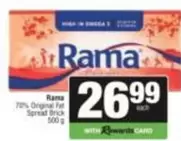 Rama - 70% Original Fat Spread Brick