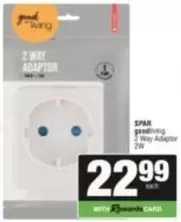 Spar - 2 Way Adaptor