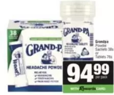 Grand-Pa - Powder Sachets or Tablets