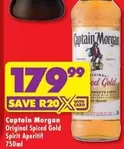 Captain Morgan - Original Spiced Gold Spirit Aperitif