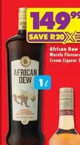 African Dew - Marula Flavoured Cream Liqueur