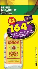 Gordon's - London Dry Gin/Pink Berry/Sunset Orange Spirit Aperitif