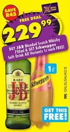 J&B - Blended Scotch Whisky