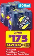 Flying Fish - Pressed Lemon Premium Flavoured Beer Cans