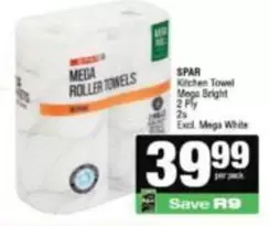 Spar - MEGA ROLLER TOWELS