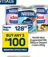 Nestlé - Evaporated Milk or Dessert Cream