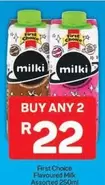 First Choice - Flavoured Milk