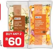 Pick n Pay - Country Style Soup Mix / Classic Pumpkin & Chickpea Soup