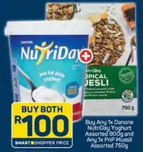 Danone - NutriDay Yoghurt and Muesli
