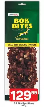 Pick n Pay - Sliced Beef Biltong