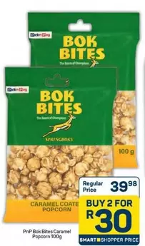 Bok Bites Caramel Coated Popcorn