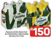 Savanna - Cider Assorted