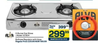 Alva - 2-Burner Gas Stove - Model GCS04